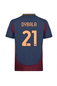 AS Roma Paulo Dybala #21 Jalkapallovaatteet Kolmaspaita 2024-25 Lyhythihainen